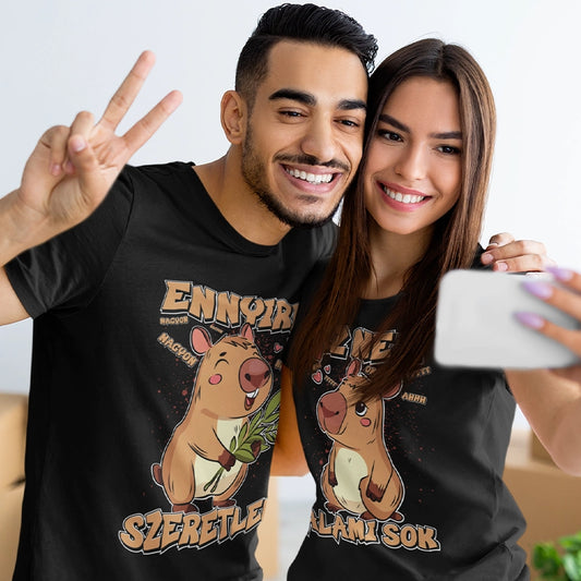 Ennyire szeretlek ( Capybara )Páros póló