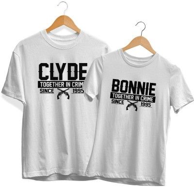 Bonnie Clyde évfordulós Páros Póló
