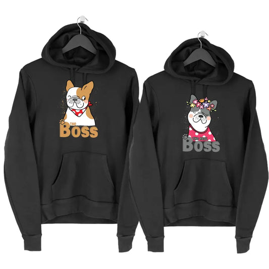 Boss - Real Boss (Frenchie) Páros pulcsi - [paroscuccok.hu]