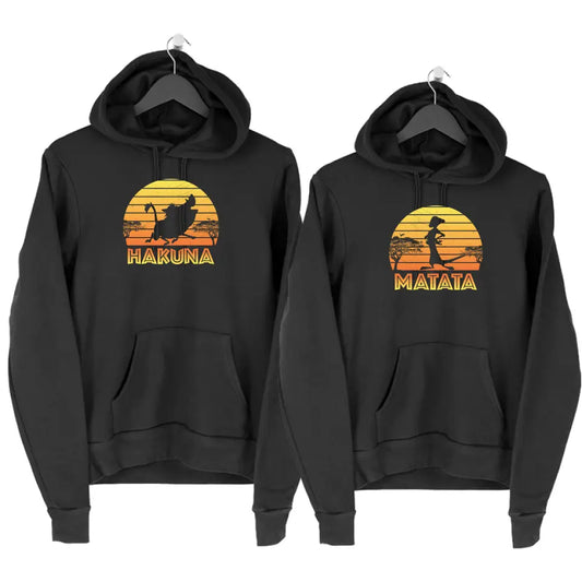 Hakuna Matata (orange) Páros Pulcsi - [paroscuccok.hu]