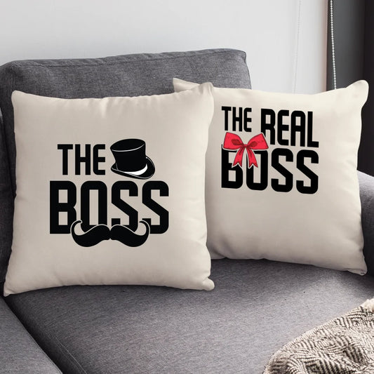 Boss Real Boss (Masni-Bajusz) Páros Párna - [paroscuccok.hu]