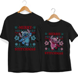 Merry Stitchmas Páros Póló - [paroscuccok.hu]