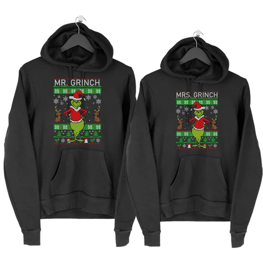 Mr és Mrs Grinch Páros Pulcsi