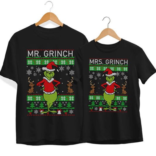 Mr. és Mrs. Grinch Páros Póló