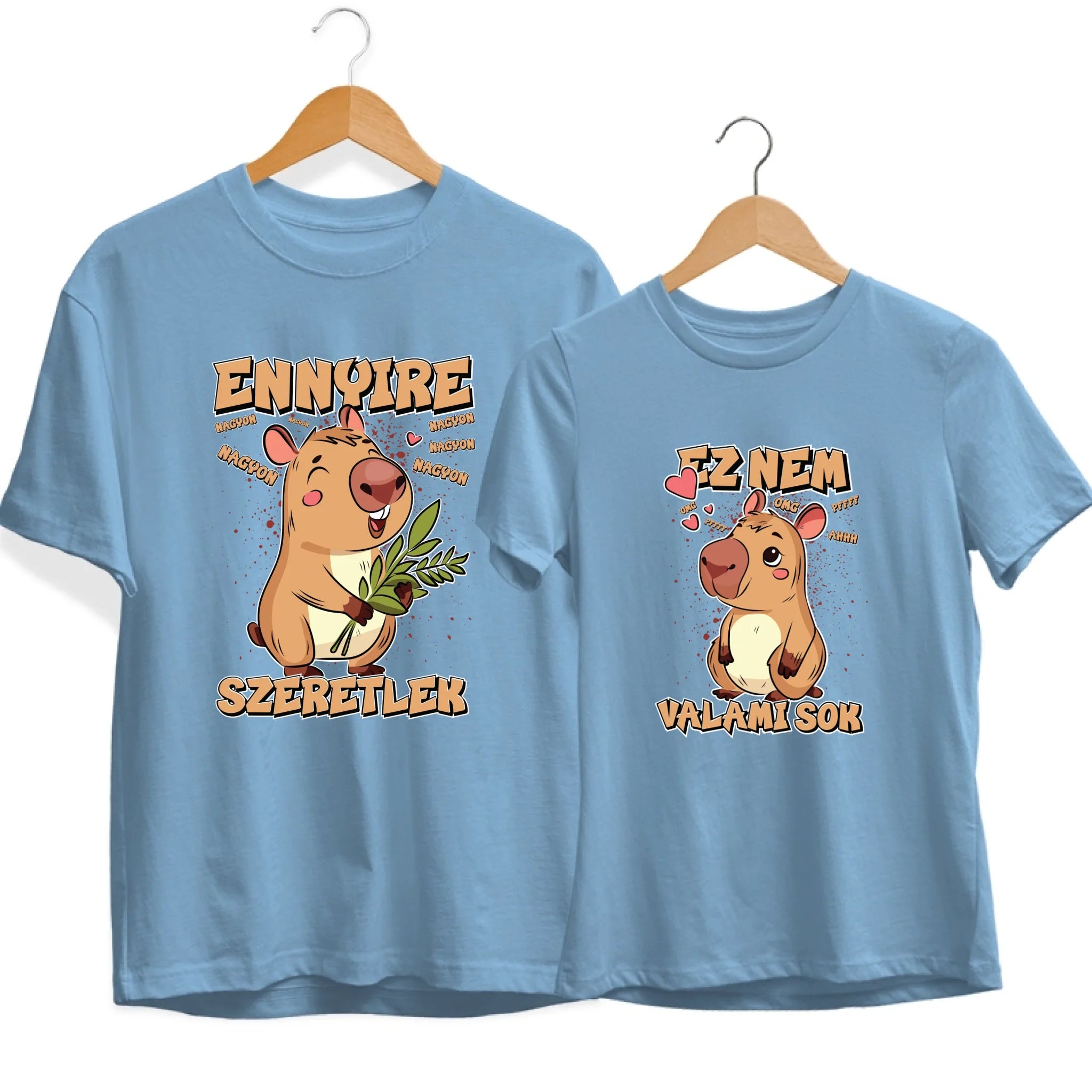Ennyire szeretlek ( Capybara )Páros póló