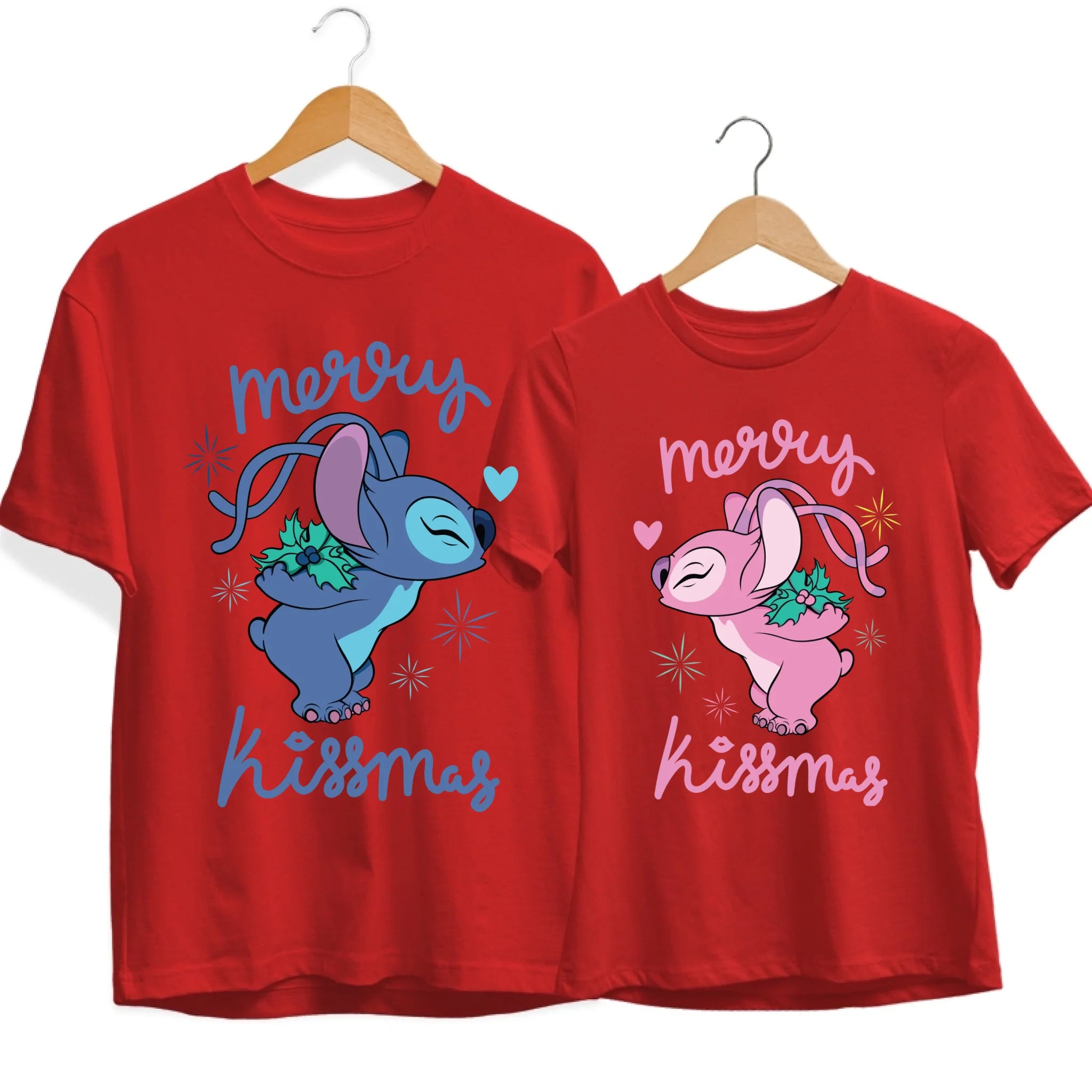 Merry Kissmas Páros Póló