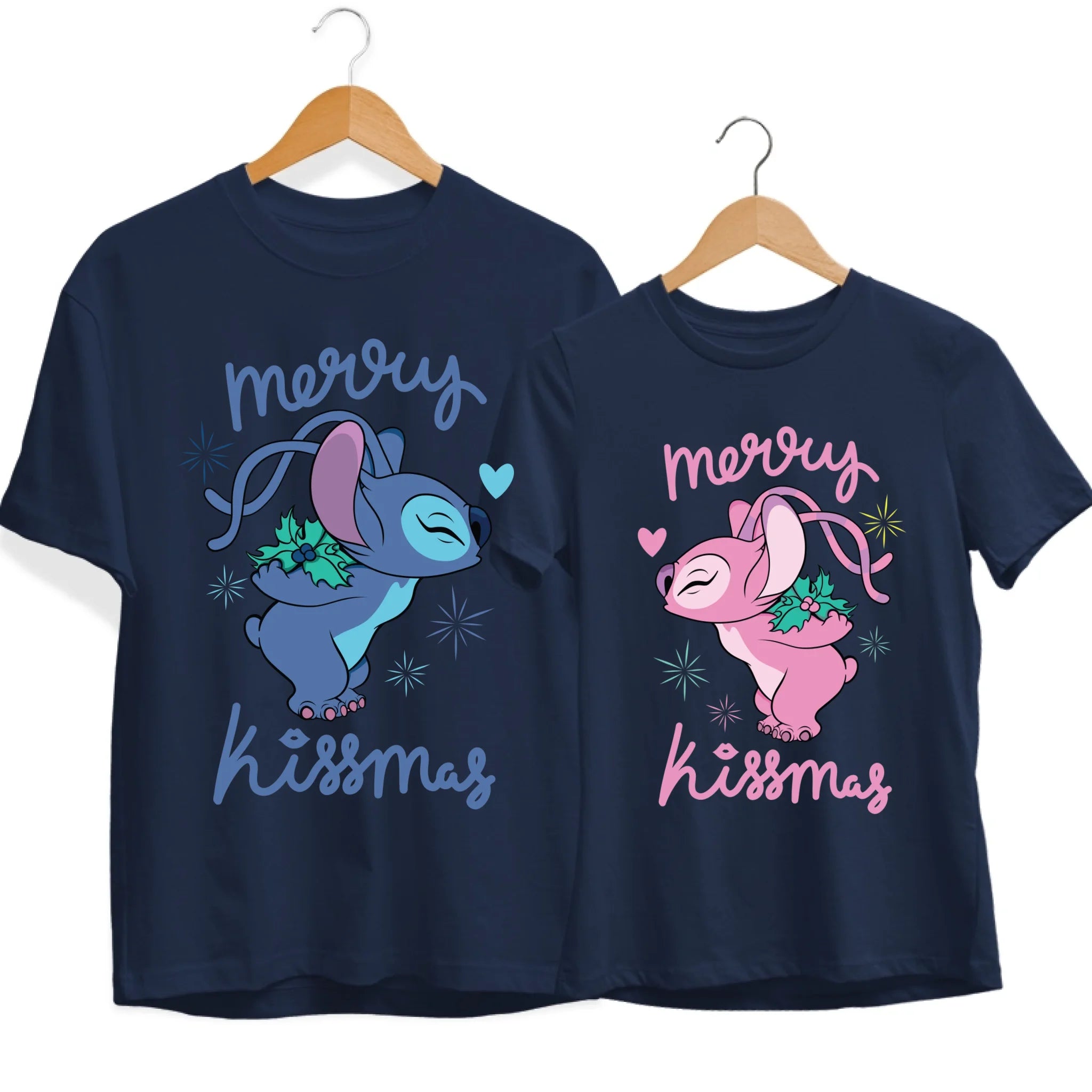 Merry Kissmas Páros Póló