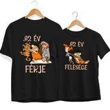 Az év férje -felesége páros póló