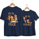 Az év férje -felesége páros póló