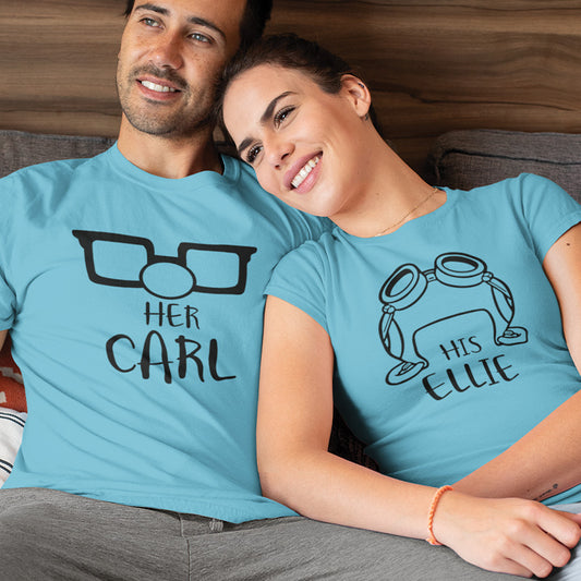 His Carl Her Ellie Páros Póló - [paroscuccok.hu]